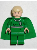 LEGO hp053 Draco Malfoy, Green Quidditch Uniform, Light Flesh